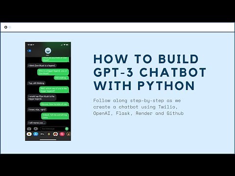 How To Build a GPT-3 Chatbot with Python