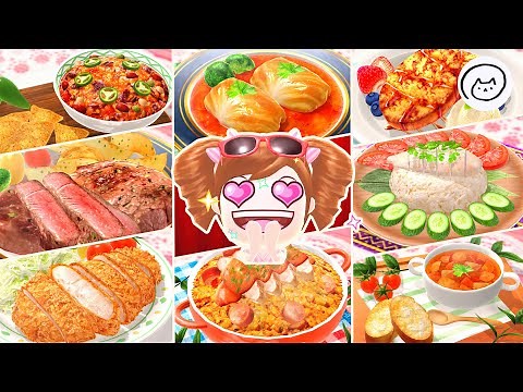 Cooking Mama: Cuisine! All Recipes Three Stars Gameplay