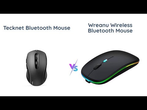 🖱️ Comparison of TECKNET Bluetooth Mouse vs WREANU Wireless Bluetooth Mouse