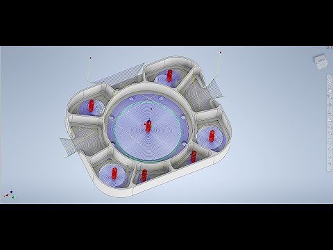 Inventor CAM 2020 Tutorial | Setup Inventor CAM/HSM 2020 - 2D HSM Adaptive Clearing