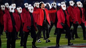 The Weeknd wears Givenchy for Super Bowl Halftime performance