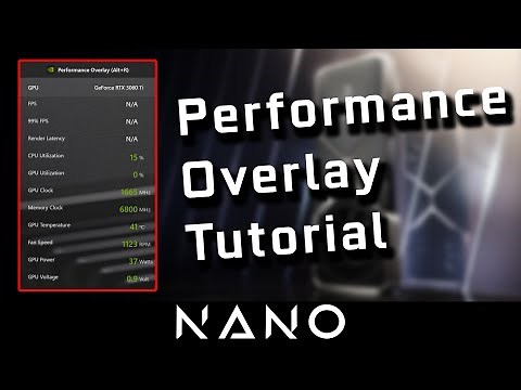 NVIDIA Performance Overlay for GeForce Experience - Tutorial