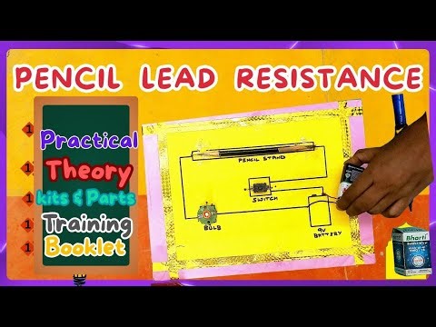 Pencil Lead as Resistor | Physics Investigatory Project (Class 12) | Ohm's Law | Ontex Electronics