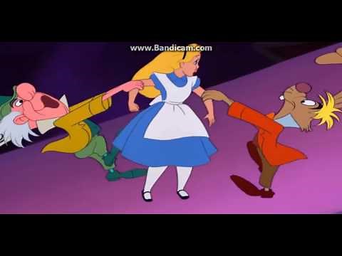 The Queen of Hearts' Defeat-Alice in Wonderland (1951)