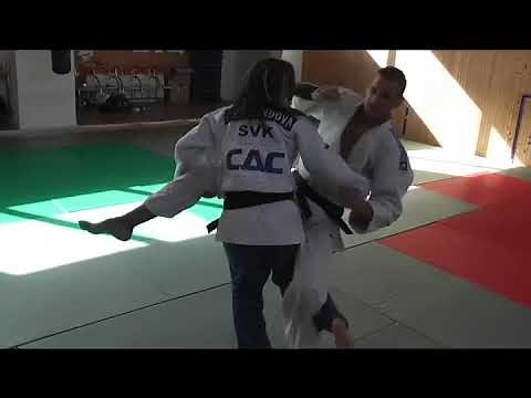 Mixed Judo Fight
