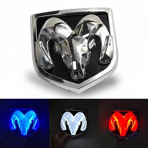 LED Light Up Ram Emblem Dodge Light| CarLEDLogo