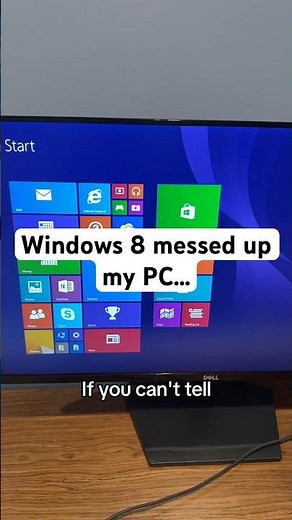 Windows 8 broke my PC… #windows8 #techfacts #techtok