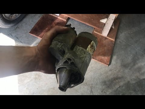 How to replace a starter on a Pt Cruiser