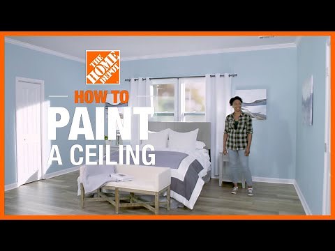 How to Paint a Ceiling | The Home Depot