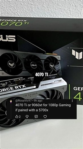 RTX 4070 Ti vs RX 9060 XT: The REAL Best GPU for 1080p Gaming