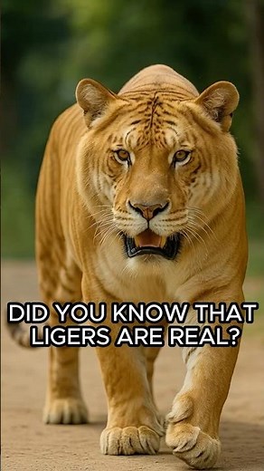 Ligers: Nature’s Most Unbelievable Crossbreed