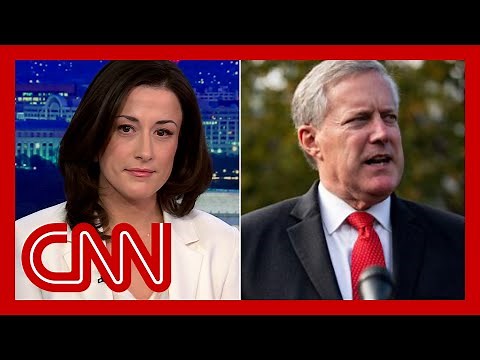 Cassidy Hutchinson weighs in on new charges against former boss Mark Meadows