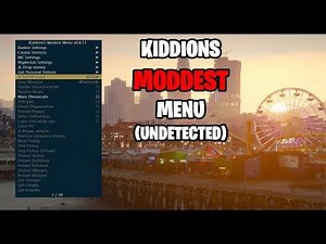 How To Install Kiddions 0.8 Modest Menu GTA 5! Best Free GTA 5 Mod Menu! Latest Kiddions Menu!
