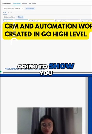 Automatización CRM en Go High Level