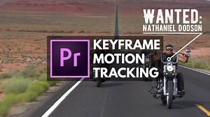 Manual and Auto Motion Tracking of an Object in Premiere Pro CC