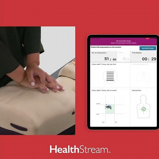 Brayden Pro Manikin and the American Red Cross Resuscitation Suite by HealthStream