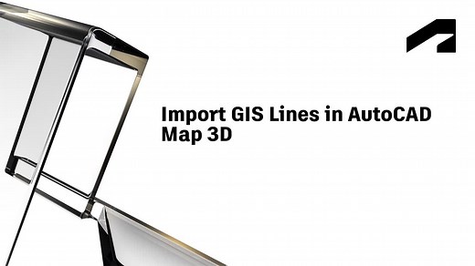 Import GIS lines in AutoCAD Map 3D | Autodesk