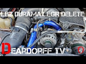 LBZ Duramax EGR Delete Part 1