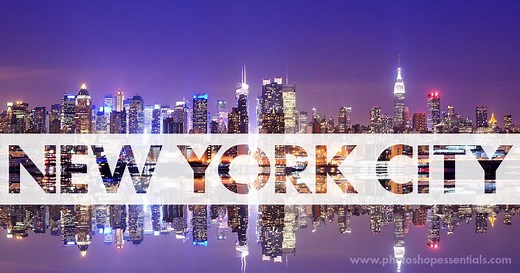 How to make transparent text in Photoshop