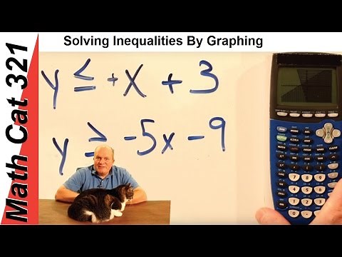 How to Solve Inequalities - Using a Graphing Calculator - Part 2 of 2