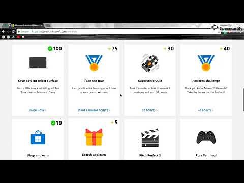 HACK For Microsoft Rewards Lots of Points