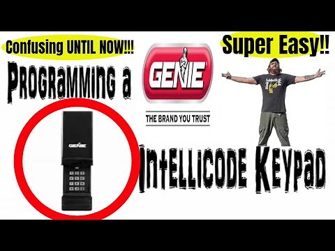Genie Intellicode Wireless Keypad Not Working | Reprogramming Video