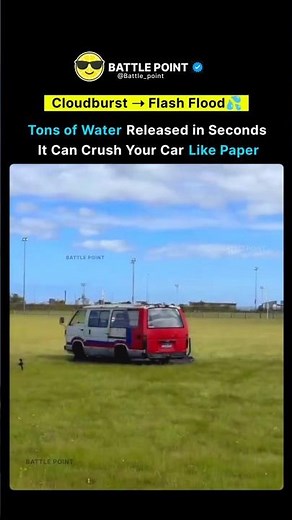 How a Cloudburst Creates Deadly Flash Floods in Seconds! 🌧️⚡