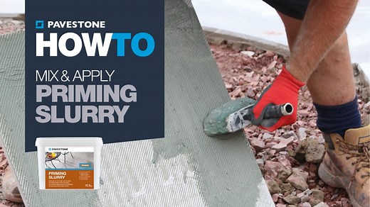 How to Apply Priming Slurry - Installing Paving