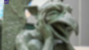 1.2K views · 49 reactions | Guess who's back?! One of our beloved bronze sculptures, part of DEN's 'Notre Denver' public art installation by artist Terry Allen, is once again watching over your checked bags! The gargoyle now sits on the west side of the terminal’s baggage claim, slightly above travelers' heads to help ensure the safe arrival of luggage. 麟 | Denver International Airport | Facebook