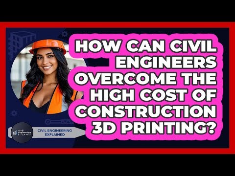 How Can Civil Engineers Overcome The High Cost Of Construction 3D Printing?