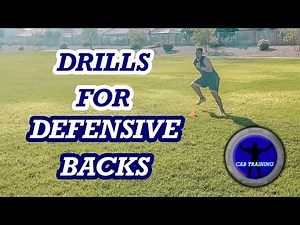 Top 3 Defensive Back Drills For Cornerbacks and Safeties | Football Drills for Speed and Agility