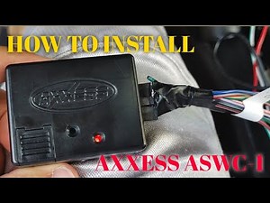 How to install steering wheel interface