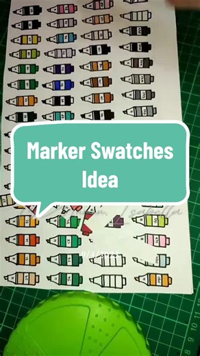 Marker Swatches #onthisday