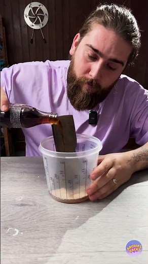 Removing Rust With Coca-Cola?! 😱🥤 #CrazyHack #RustTest