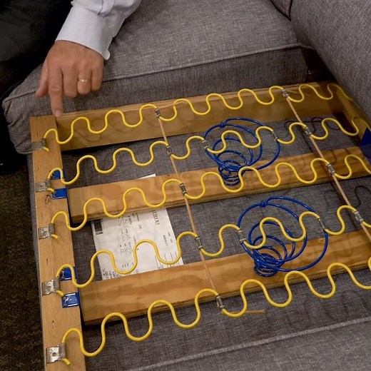 Sinuous Springs in Your Furniture #Shorts