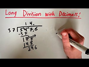 How to do Long Division with Decimals