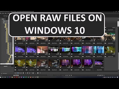 How to view RAW files on Windows 10