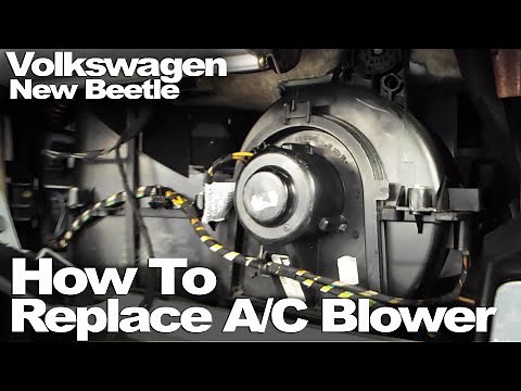 New Beetle: How To Replace A/C Blower & Resistor