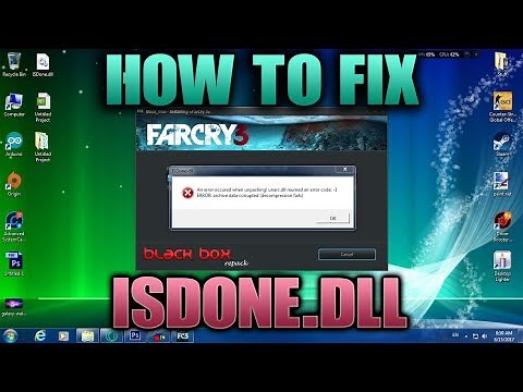 How To Fix ISDone.dll & Unarc.dll Error While Installing Game (4 Methods) Working 100% (2017)