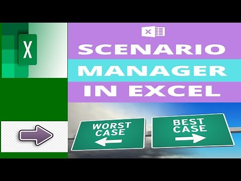 How to use Scenario Manager in Excel │ Create a Scenario Summary report