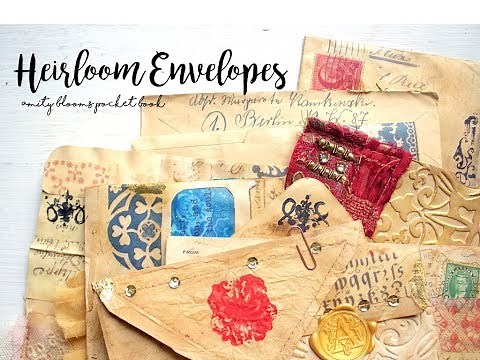 Heirloom Envelope Class | HOW TO CREATE | Envelope Art