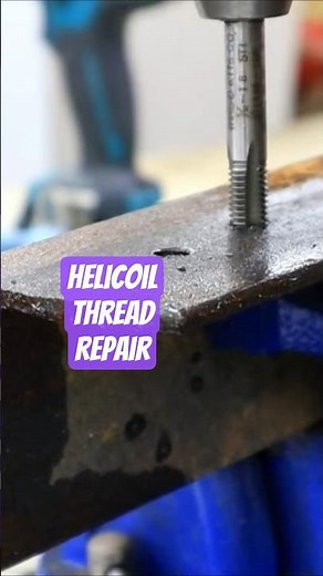 Repair Damaged Threads with Helicoils 🔩 | Quick Fix #mg101fasteners