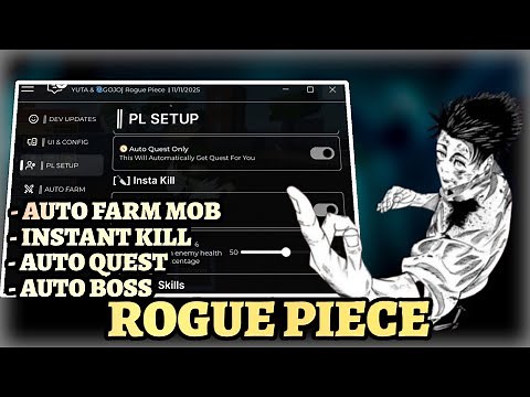Rogue Piece Script Pastebin - Instant Kill Mob, Auto Farm Quest, Auto Boss & More Free Best 2025