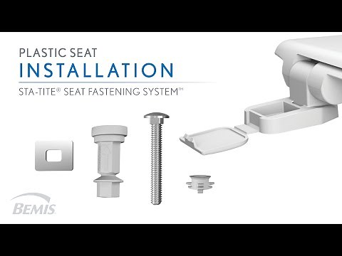 Installation: STA-TITE® Solid Plastic Toilet Seat