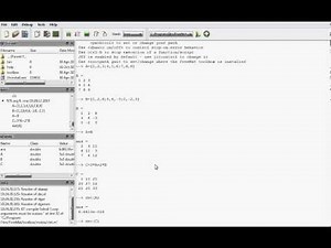 Matrizes com o Freemat