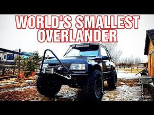 CHEVY TRACKER - WORLD'S SMALLEST 4X4 OVERLANDER!!