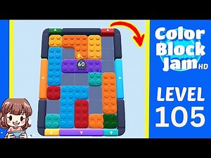 Color Block Jam Level 105 Solution Walkthrough