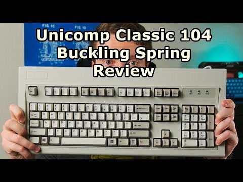 Unicomp Classic 104 Buckling Spring Keyboard Review