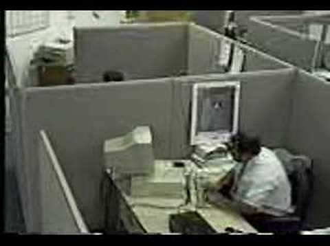 Bad day at the office - smash computer