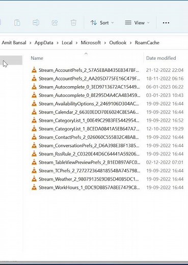 How to Clear Outlook Cache? #shorts